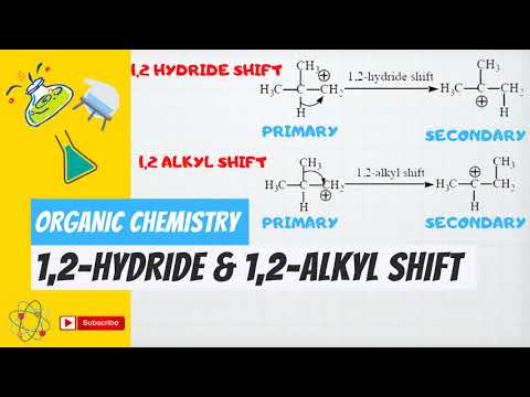 1,2-Hydride & 1,2-Alkyl Shifts | Carbocation Rearrangement | Organic Chemistry
