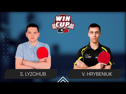 17:15 Serhii Lyzohub - Volodymyr Hrybeniuk West 4 WIN CUP 26.12.2023 | TABLE TENNIS WINCUP