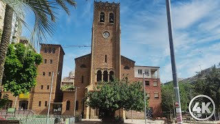 4K Un paseo por La Sagrera, Barcelona. ( A walk through La Sagrera, Barcelona. )