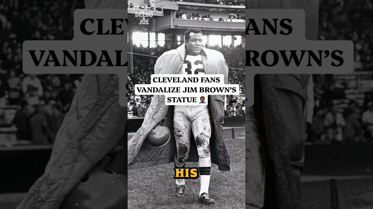 Deebo says the Cleveland fans who disrespected Jim Brown’s statue should be ashamed #DeeboAndJoe