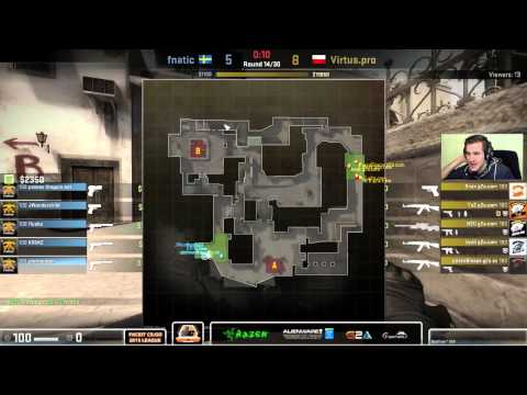 SnaxDzik i MEGA zacięty mecz - Virtus.pro vs Fnatic