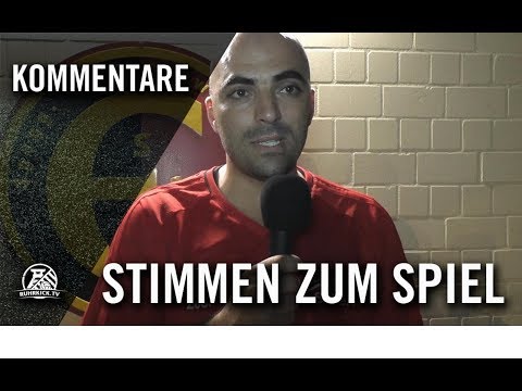 Die Stimmen zum Spiel | SpVgg Erkenschwick - TSV Marl-Hüls (4. Runde, Kreispokal)