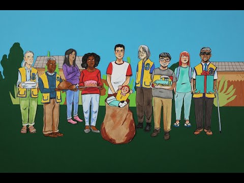 Jyotica Sarkar Malik Lions Club International Fund video my voice starts at 2:40