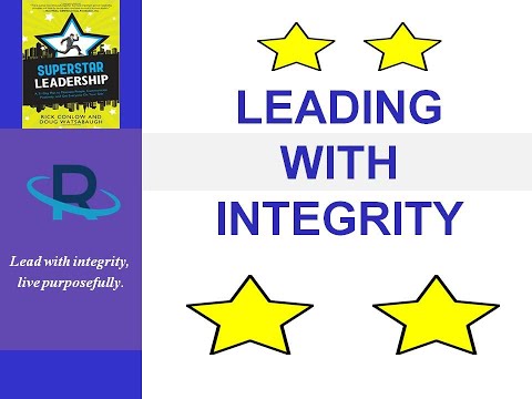 Leading with Integrity: Leadership and Management Training