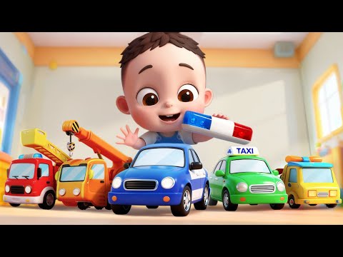 Vehicle Puzzle Song | EP216 | Wheels on the Cars | Learn Vehicles Song | LiaChaCha Nursery Rhymes