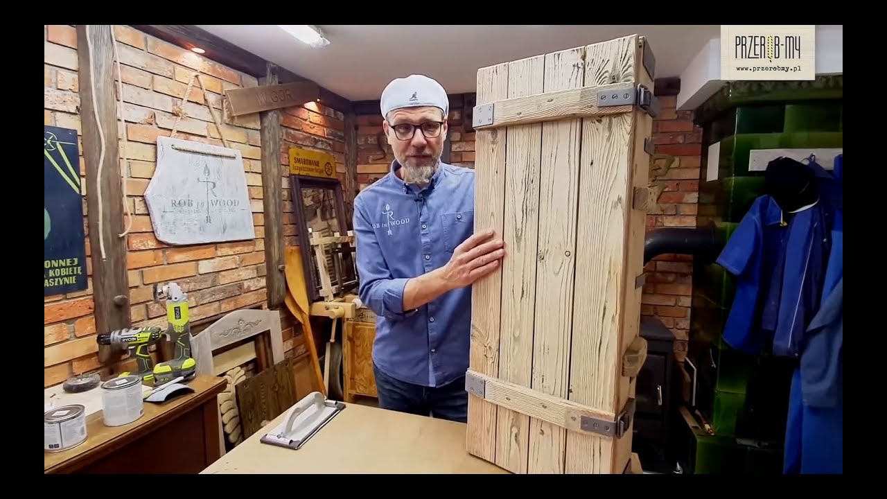 Techniki postarzania i przecierek na drewnie