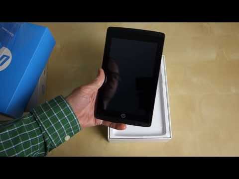 HP Slate 7 Extreme Unboxing and Hands On
