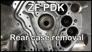 Porsche 981 Rear case removal