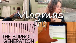 Study Motivation, Freezing Cold, New Book, New Skin Care ⎹ Vlogmas Day 12