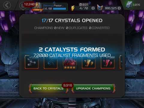 5* crystal opening + 170,000 greater last stand crystals not bad MCOC 😂