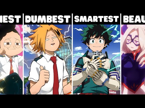 ALL Record Holders in My Hero Academia!