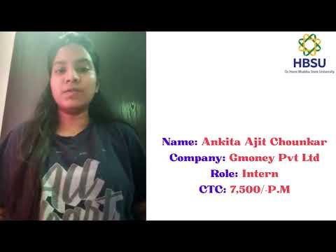 Watch Ankita's B.Sc. Business AI Journey at HBSU video