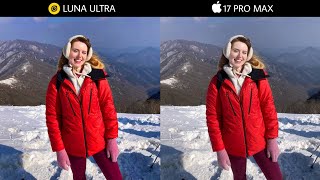 Insta360 Luna ULTRA VS iPhone 17 Pro Max | Camera Test 