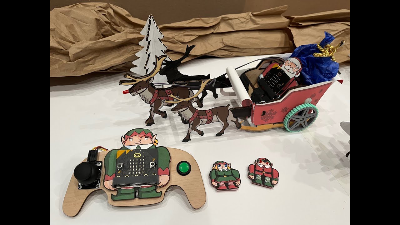 How to Build Santa's Sleigh with Makey:bit