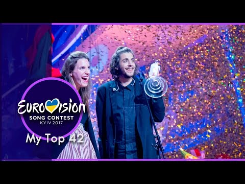 Eurovision 2017 - My Top 42 (ESC Throwback)