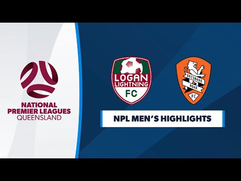 NPL Men's R8 - Logan Lightning vs. Brisbane Roar Youth Highlights