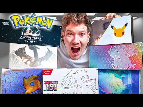 Ich habe ALLE Ultra Premium Pokémon Boxen geöffnet! 😱🔥