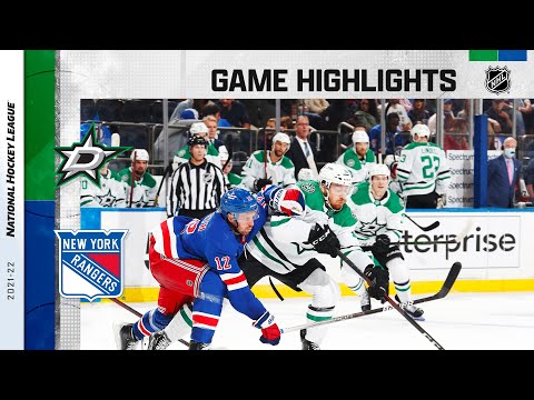 Stars @ Rangers 10/14/21 | NHL Highlights