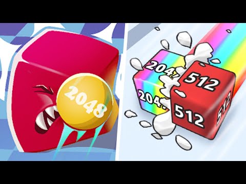 Ball Master 2048 Shooter x Jelly Run - Going Ball Game Color Ball Roll Match Puzzle Game