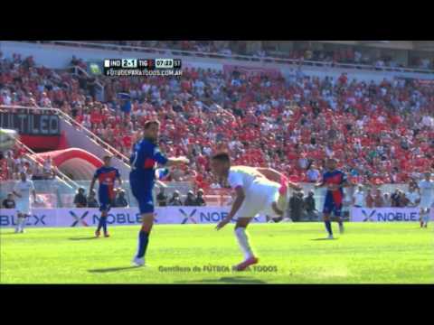 Las tapadas de García.Independiente-Tigre.Fecha 13.Torneo Primera División 2014.FPT