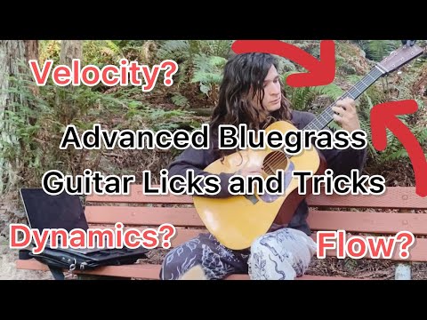 Licks and Tricks #2 Advanced Bluegrass Flatpicking Guitar Lick - These techniques MATTER!