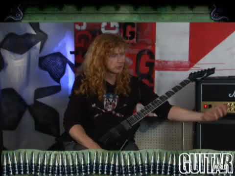 Dave Mustaine   on Practicing and Warming Up