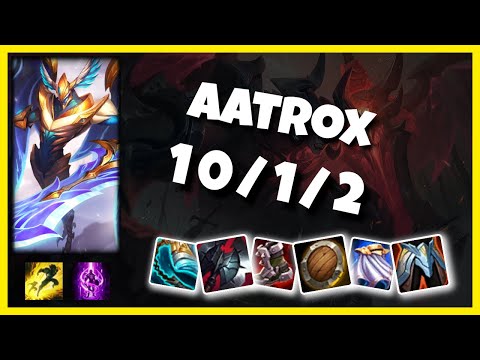 Aatrox vs Fiora Top 10.24 Challenger S11 Gameplay (10/1/2) - EU