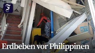 Mehrere Tote bei schwerem Erdbeben vor Philippinen