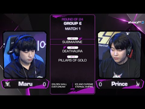 [2020 GSL S2] Ro.24 Group E Match1 Maru vs Prince