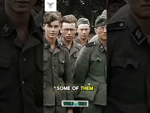 German soldiers were caught by British army at western front, Normandy 1944 #ww2 #war #history