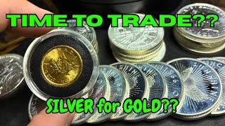 Time to TRADE SILVER into GOLD?