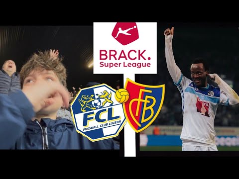FC Luzern Vs FC Basel - Stadionvlog | OSCAR KABWIT MIT DOPPELPACK 🤯💪🏻🔥🔥🔵⚪️| FCL Joel #2 