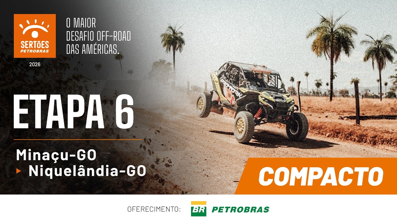 COMPACTO SEXTA ETAPA DO SERTÕES PETROBRAS - MINAÇU - NIQUELÂNDIA