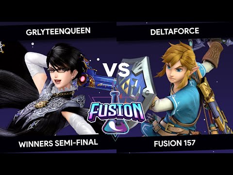 Fusion #157 - GrlyTeenQueen (Bayonetta) vs DeltaForce (Link) - Winners Semi-Final