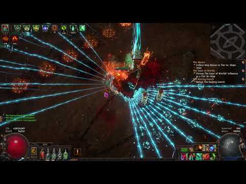 PoE 3.17: poison lightning strike assassin vs The Searing Exarch
