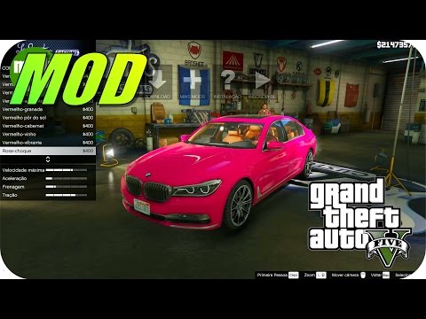 Mod da BMW 760i E65 v1.0 para GTA V