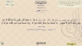 شرح رياض الصالحين ، الحديث 27 || د. ماهر ياسين الفحل image