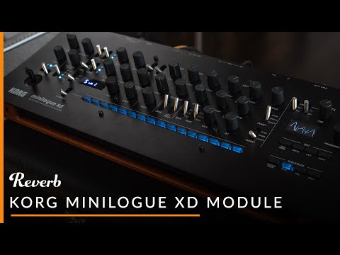 Korg Minilogue XD Module | Reverb Demo