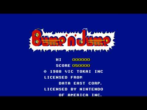 The Best of Retro VGM #1672 - Bump 'n' Jump (NES/Famicom) - Scene Theme 1