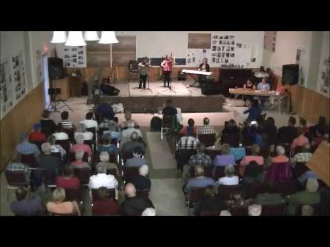 Sara and James Nelson Chipman, New Brunswick, fiddle contest 2017