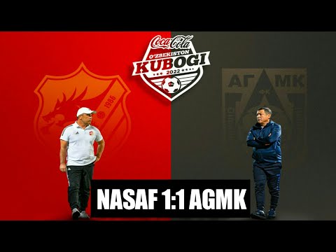 O‘zbekiston Coca-Cola kubogi. 1/2 final🔴 NASAF 1:1 AGMK