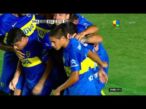 Gol de Tevez. San Martín (SJ) 0 - Boca 1 | Primera División 2016 - Fecha 03