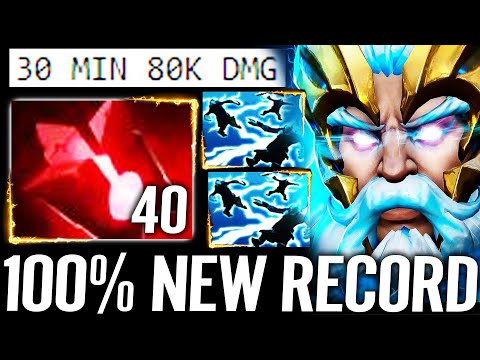 🔥 TOPSON Zeus Mid 100% NEW RECORD — 30 MIN 80K DMG 40 Charges Bloodstone WTF NUKER Dota 2 Pro