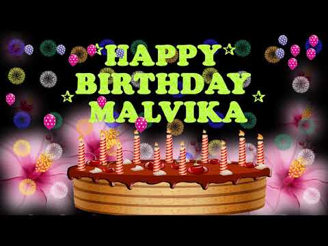 MALVIKA HAPPY BIRTHDAY TO YOU2 N