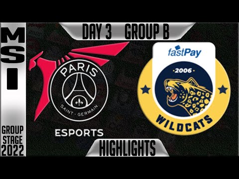 PSG vs IW Highlights | MSI 2022 Day 3 Group B | PSG Talon vs Fastpay Wildcats