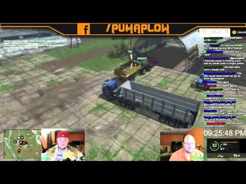 Twitch Stream: Farming Simulator 15 PC Sosnovka Map 10/31/15 Part 3