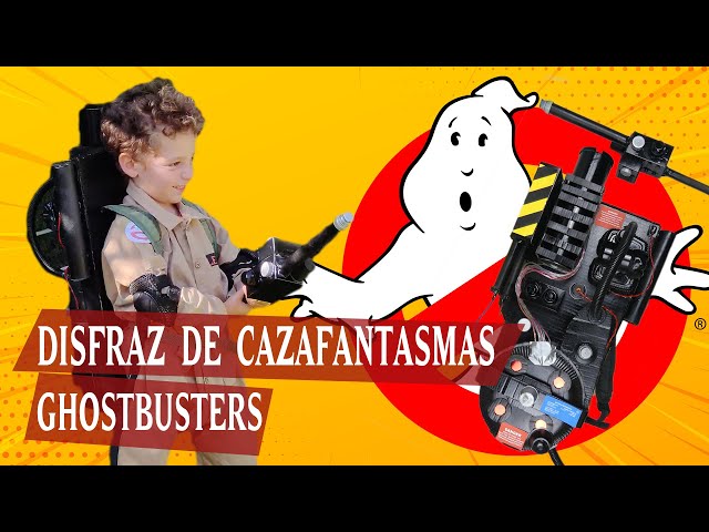 Vídeo relacionado con Smiffys Disfraz hinchable de Simer de Ghostbusters, Todo en uno con ventilador autohinchable Halloween, Carnaval