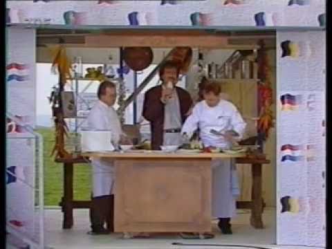 Robert Richardt mit 3Sterne Koch Dieter Müller im ZDF-TV