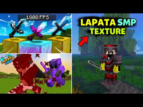 Lapata SMP Texture Pack For Minecraft PE || PvP Texture For MCPE || Vizag OP