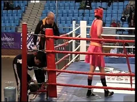 Finał 13. MP seniorek kat 81 kg: Patrycja Woronowicz - Karolina Koszela